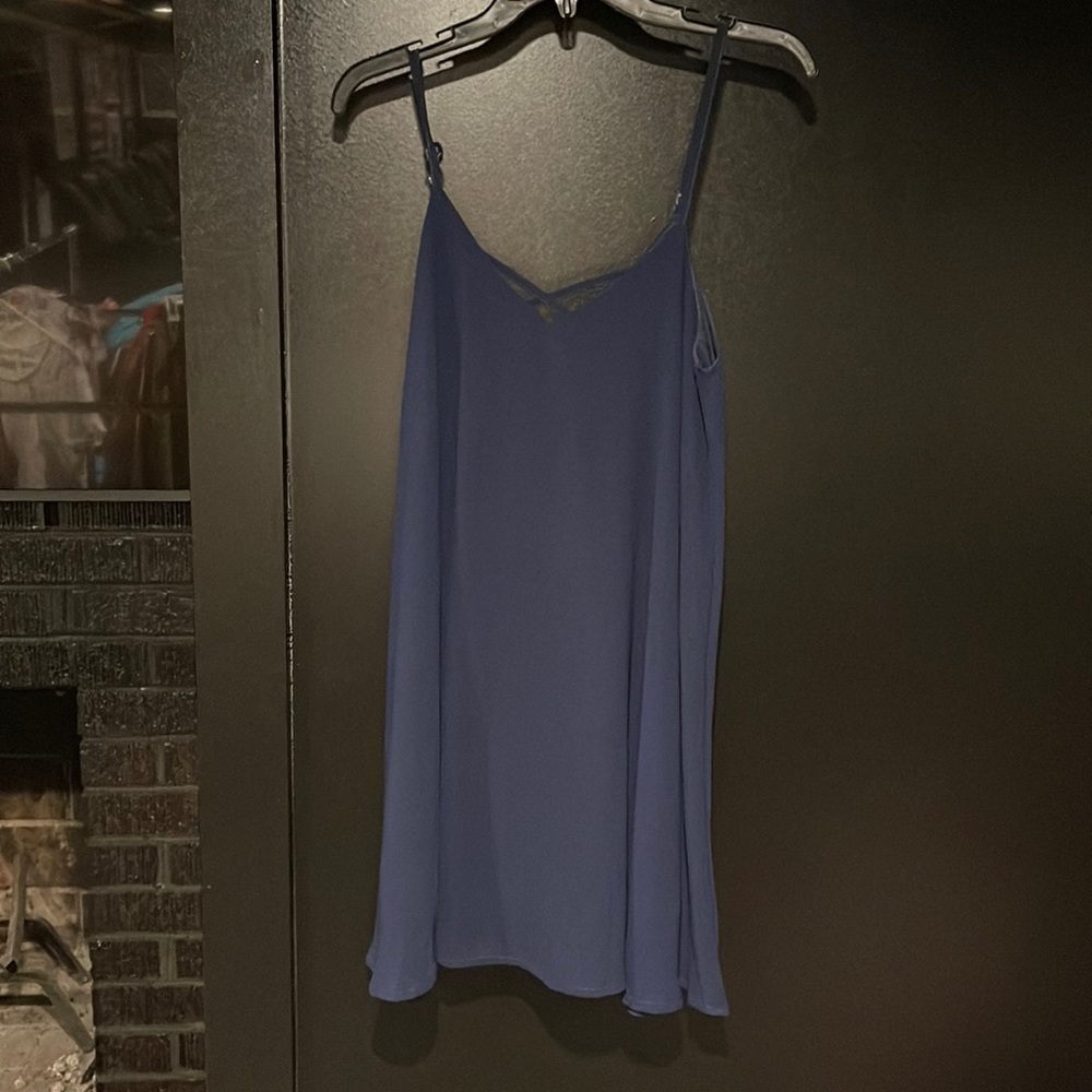 Nordstrom Blue Slip Dress, size Medium